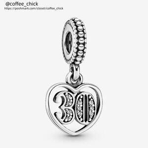 Pandora 30th Celebration Dangle Charmngers Black Panther Charm